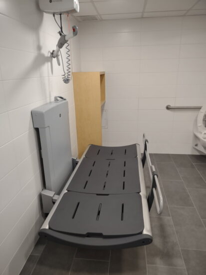 image of universal changing station